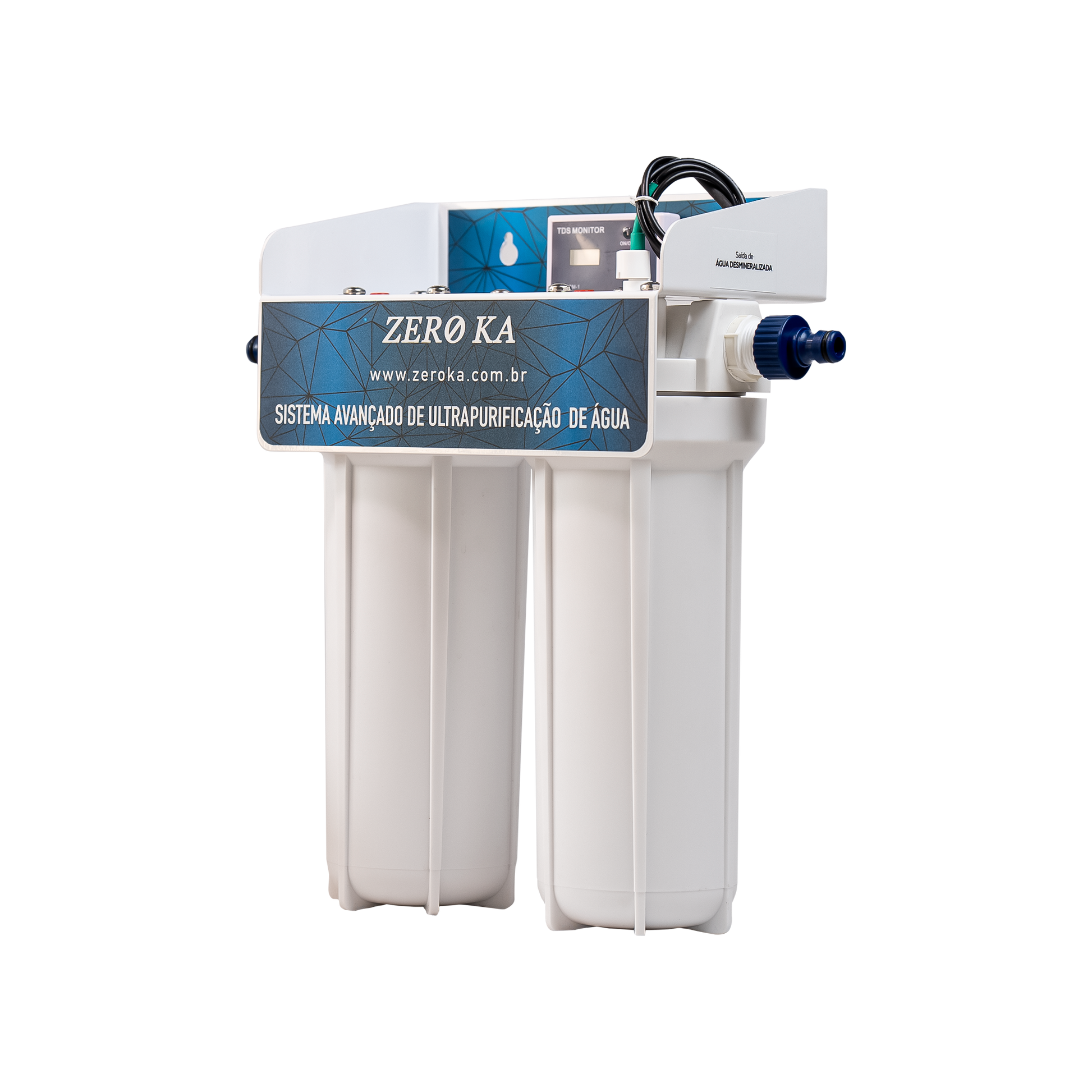 Filtro deionizador Usina Zero Ka de água desmineralizada 0K-Mini PA 02